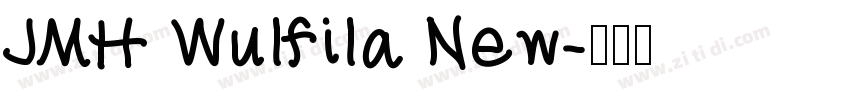 JMH Wulfila New字体转换